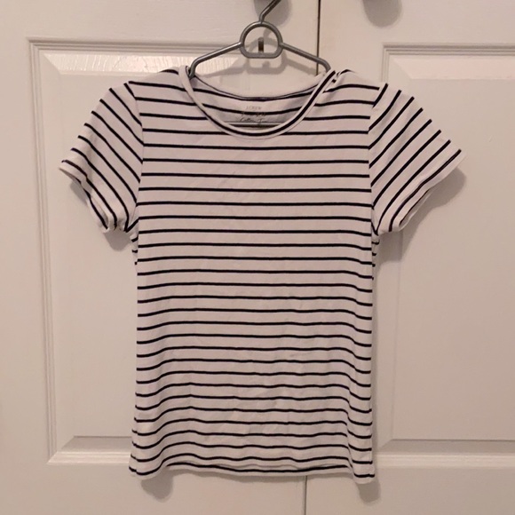 J Crew Striped Tee - Picture 1 of 1